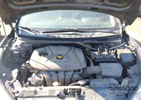 2013 Hyundai Elantra Gls from USA, damaged, VIN 5NPDH4AE9DH385255